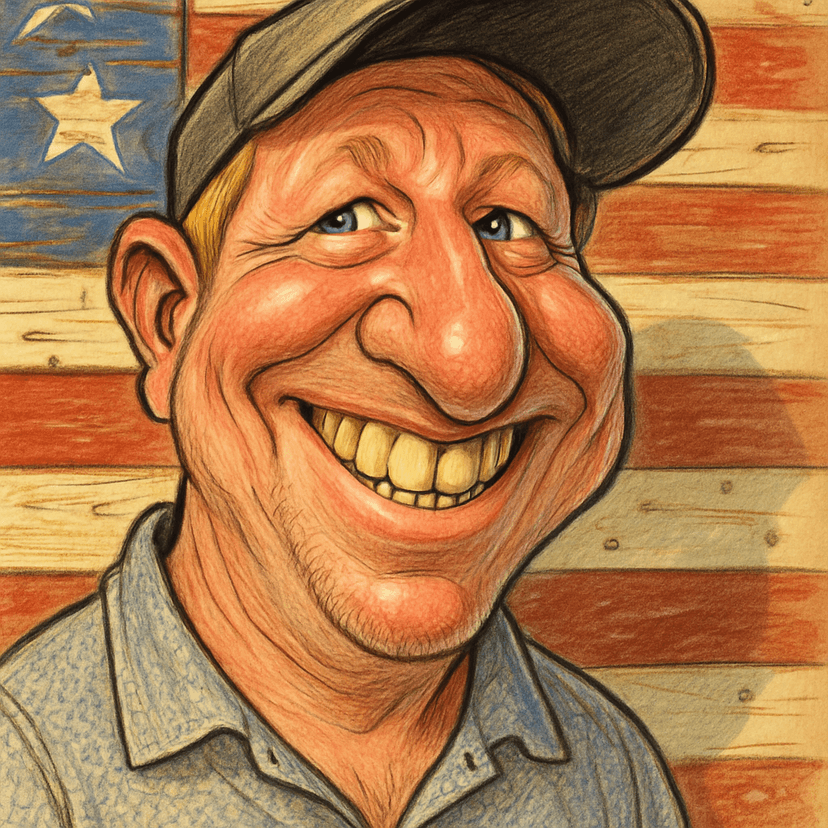 Realistic caricature drawing with accurate facial features and subtle distortion, professional portrait art emphasizing natural expression and subtle exaggeration, detailed illustration style with soft lines and subtle details, realistic character portrait perfect for portraits and profile pictures