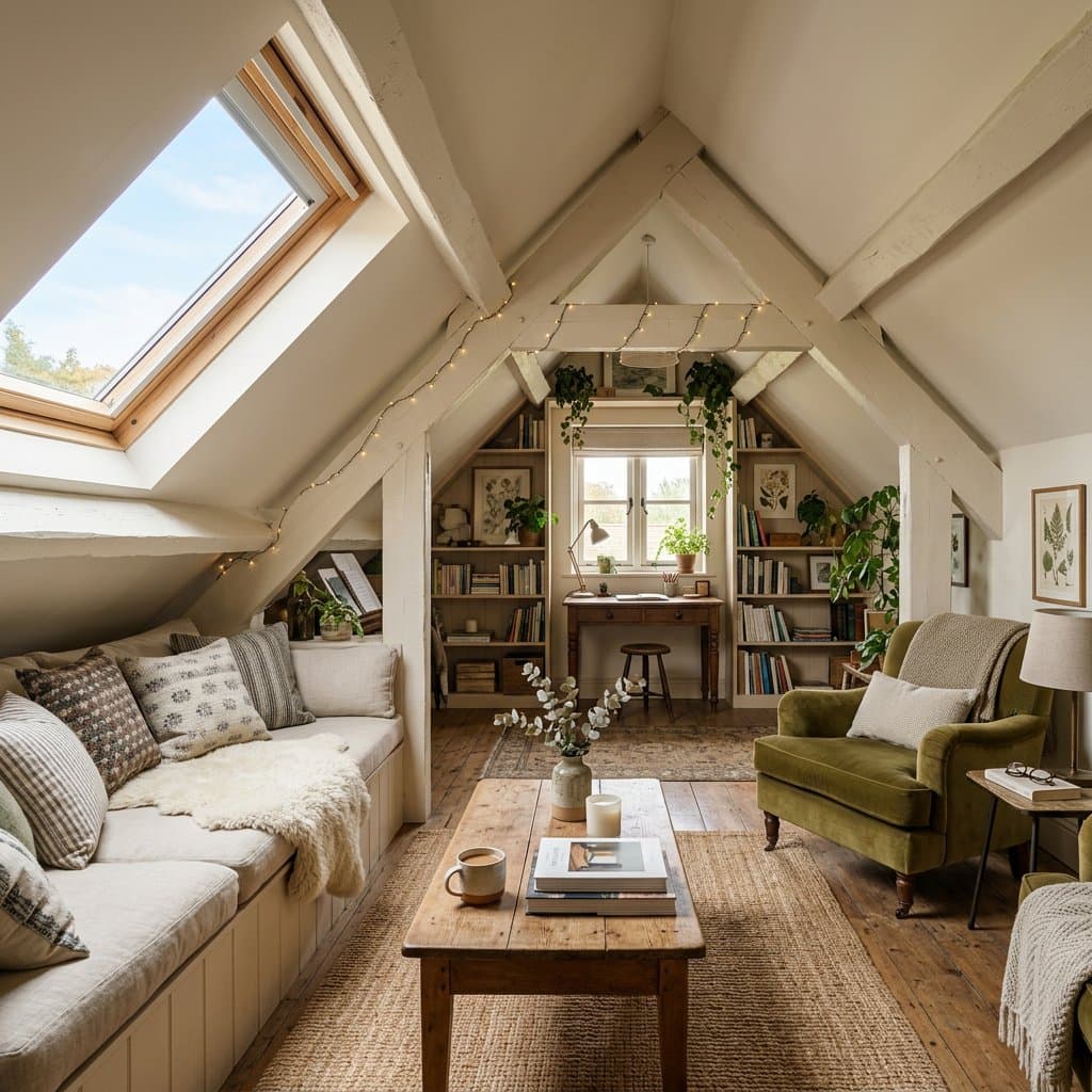 AI-redesigned attic