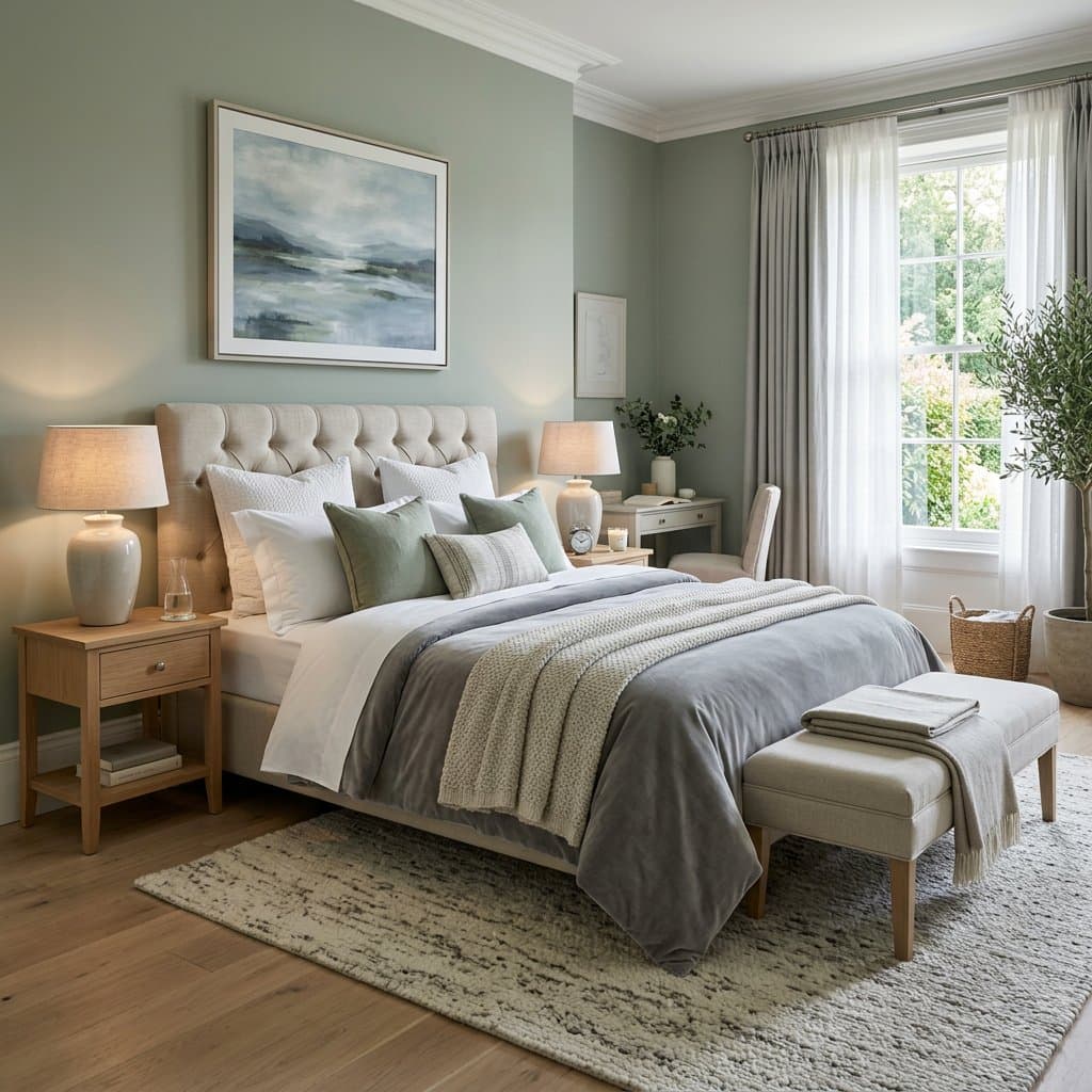 AI-redesigned bedroom