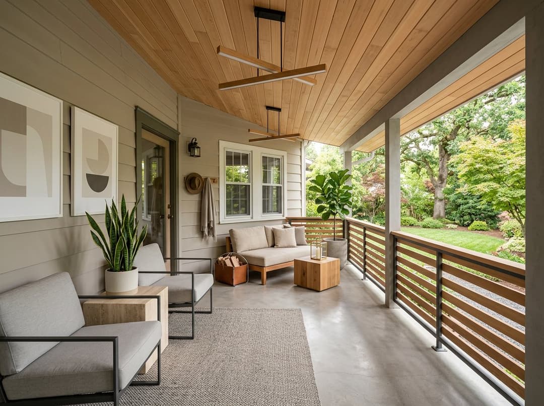 Covered Porch Design 1