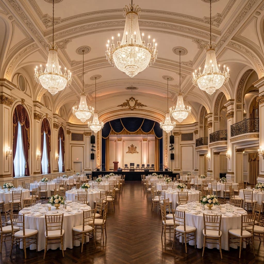 AI-redesigned hall