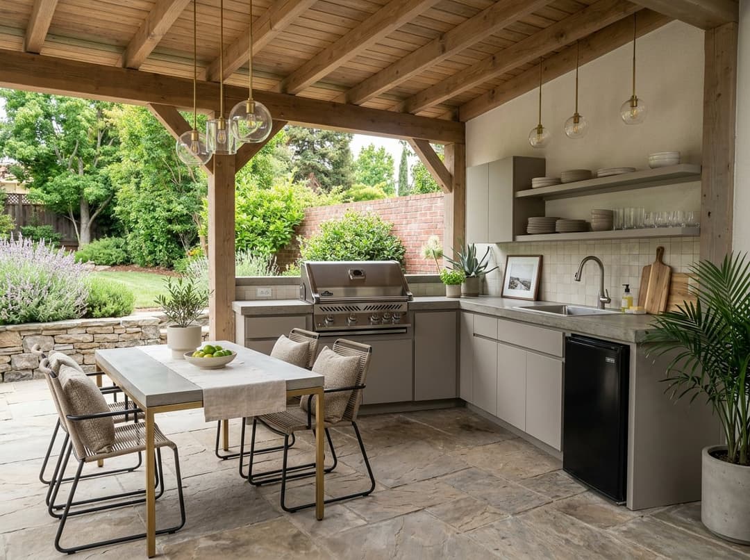 Outdoor Kitchen Design 1