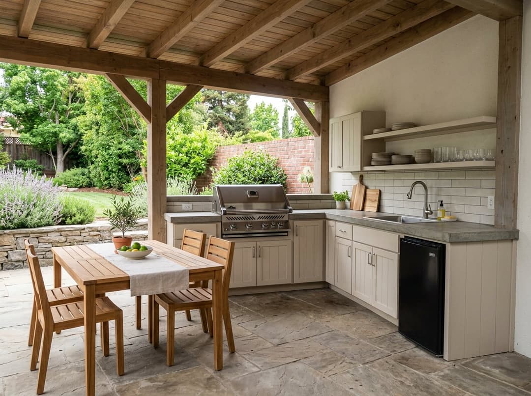 Original Outdoor Kitchen photo