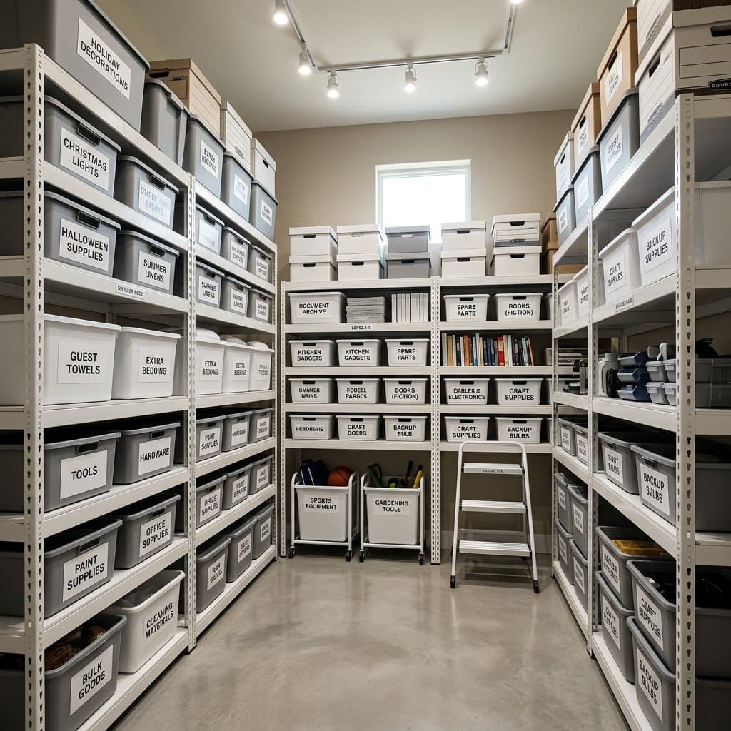 AI-redesigned storage room