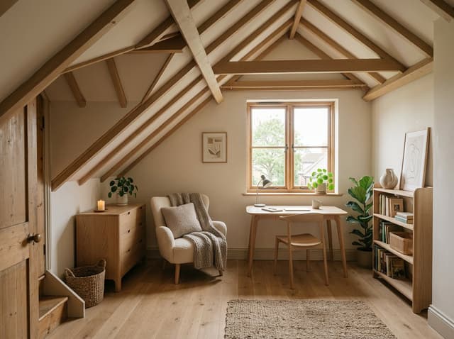 Simple Atic Design AI Attic Design | Remodel your Attic | Easy-Peasy.AI