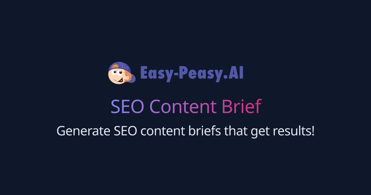 ai content brief