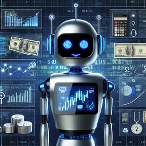 AI chatbot providing personalized financial advice to user