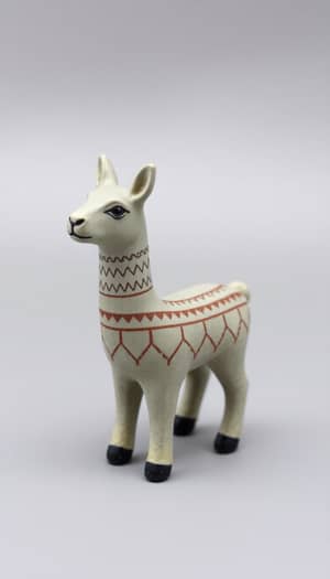 Stylized Andean Conopa Figurine - Handmade Art