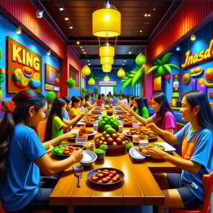 Vibrant Dining at King Inasal Restaurant