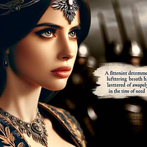 Captivating Caucasian Princess | Royal Warrior's Path