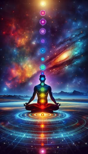 Meditation and Chakras: Cosmic Serenity Experience