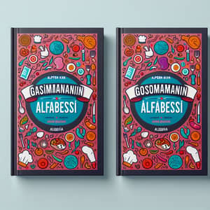 Gastronomy's Alphabet Book Cover Design | Alperen KÖK