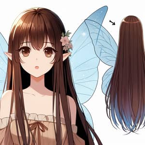 Sugar Apple Fairy Tale: Enchanting Fairy Girl Illustration