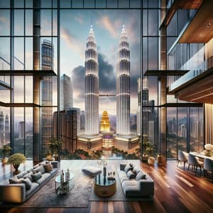 Luxurious High-Rise Condominium with Stunning Urban Views