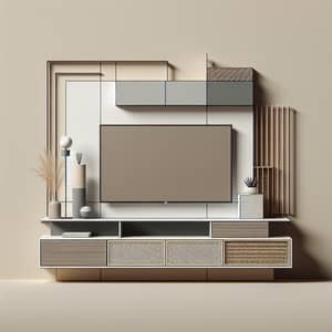 Modern TV Unit | Sleek Design with Minimalist & Geometric Styles
