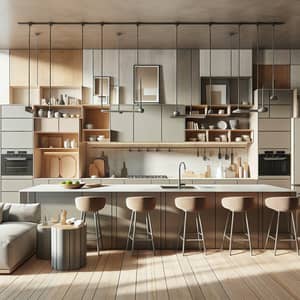 Modern 7'0 x 10'0 Kitchen Design with Sleek Minimalist Style