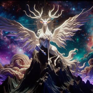 Mesmerizing Cosmic White Deer: The Legendary Arceus | Pokemon Series