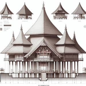 Distinctive Architectural Design Combining Wae Rebo, Joglo & Stilt House Styles