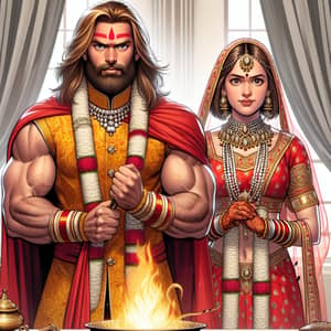 Thor & Jane Indian Wedding: Hero Marries Bride in Traditional Ceremony