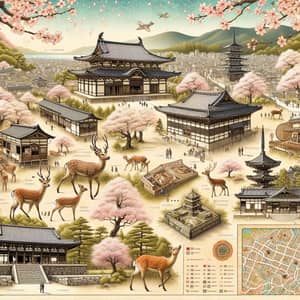Explore Nara's Historic Charm | Temples, Gardens & Cherry Blossoms