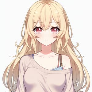 Marin Kitagawa - Anime Character with Blonde Hair and Rose Eyes