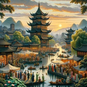 Ancient China Hangzhou - Rich Culture & Iconic Landmarks