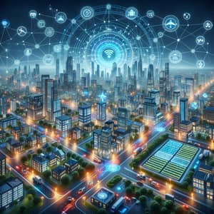 Futuristic Smart City with IoT Technologies