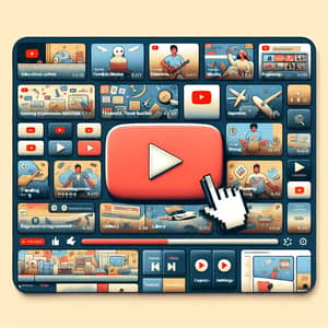Animated YouTube Platform Overview: Trending Videos & More