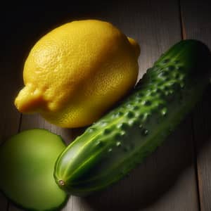 Vibrant Lemon and Fresh Cucumber - Natural Bounty Image