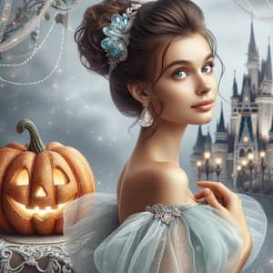 Enchanting Glass Slipper Ball Gown | Royal Ball Fantasy Dress