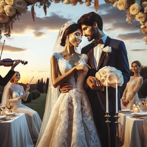 Romantic Outdoor Wedding Setting | Eternal Love Vows