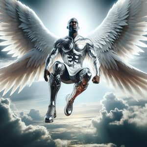 Black African Soldier Archangel: Symbol of Protection and Fortitude