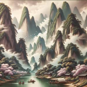 Traditional Chinese Landscape Painting: 'Shanshui'