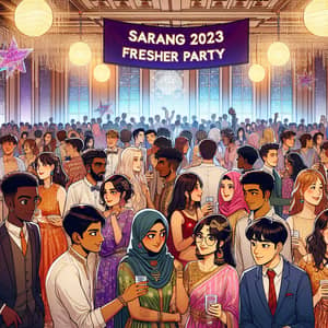Sarang 2023 Fresher Party: Multicultural Extravaganza