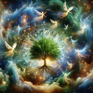 Immortal Life: Tree of Eternity and Celestial Spirits