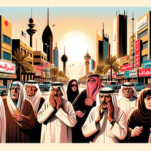 Kuwaiti Citizens Fear External Threats - Resilience and Togetherness