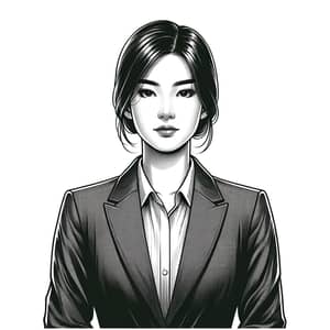 Confident Business Woman | Professional Asian Features