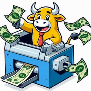 Yellow Bull Currency Printing Memes | Make Money Online