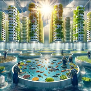 Sustainable Aquaculture: Integrating Fish and Greens for a Greener Future