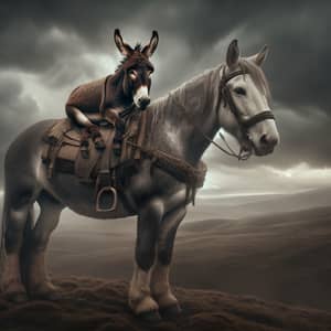 Donkey Sitting on Horse: A Tale of World Revenge