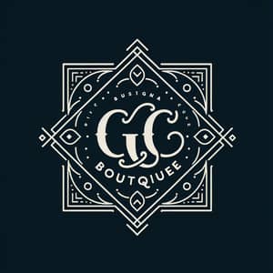 GC Boutique: Elegant Logo Design for Sophisticated Brand