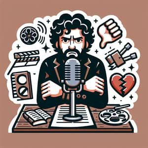 Kevin Hates Everything: Frustrated Critique Podcast Logo