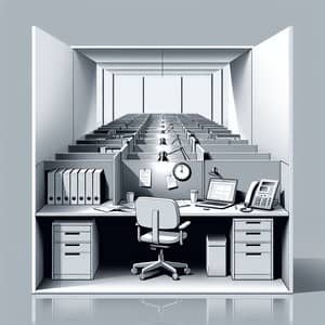 Anxiety in the Workplace: Minimalist Design Concept