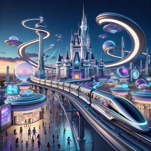 Futuristic Disney World | High-Tech Attractions & Monorails