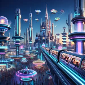 Futuristic Amusement Park | Walt Disney World Experience