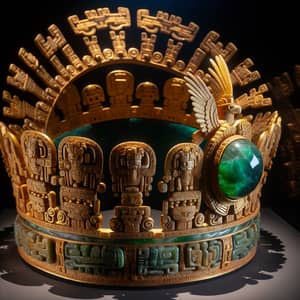 Ancient Maya Royal Crown of Guatemala