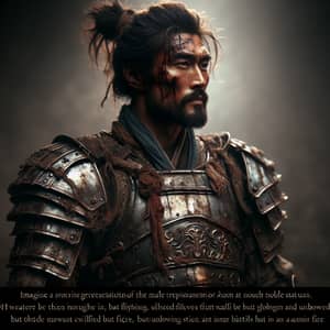 Courageous East Asian Male Fighter | Warrior Story