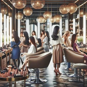 Luxury Women's Beauty Salon | Elegant Hair & Makeup Services