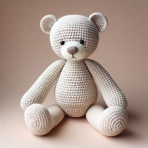 Delicate Crocheted Bear | Slip Stitch Technique