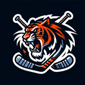 Tigers Hockey Team Logo Design
